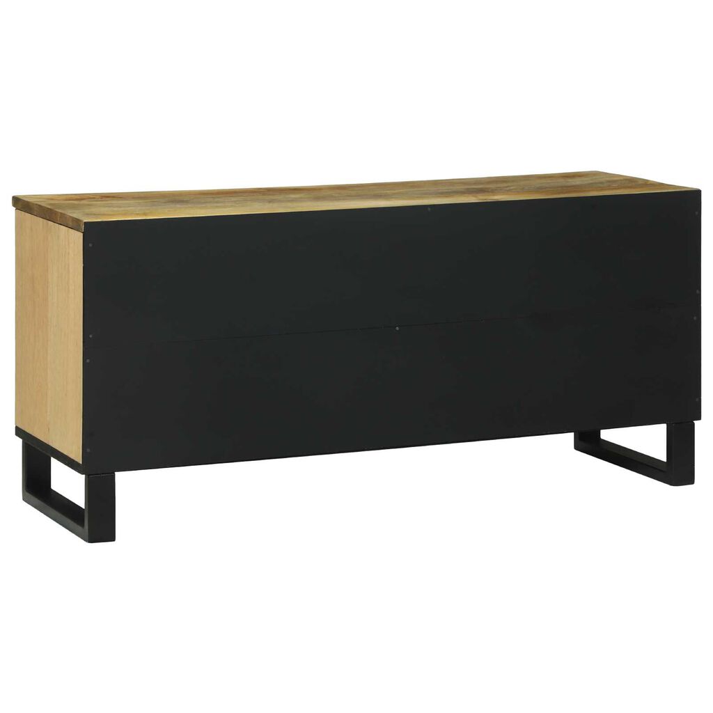 vidaXL TV ormar 100x33.5x46 cm od masivnog drveta manga