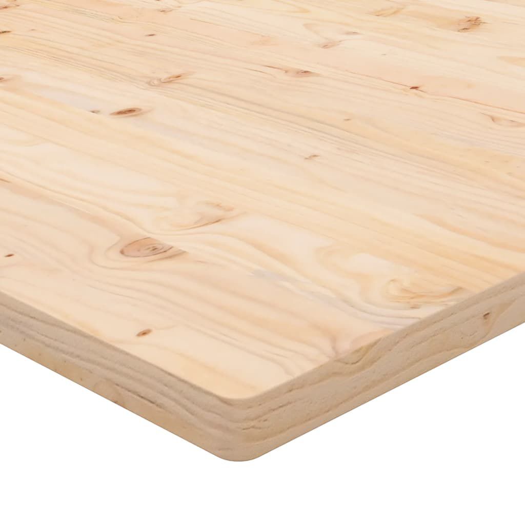 vidaXL Ploča za radni stol 80 x 40 x 2,5 cm od masivne borovine