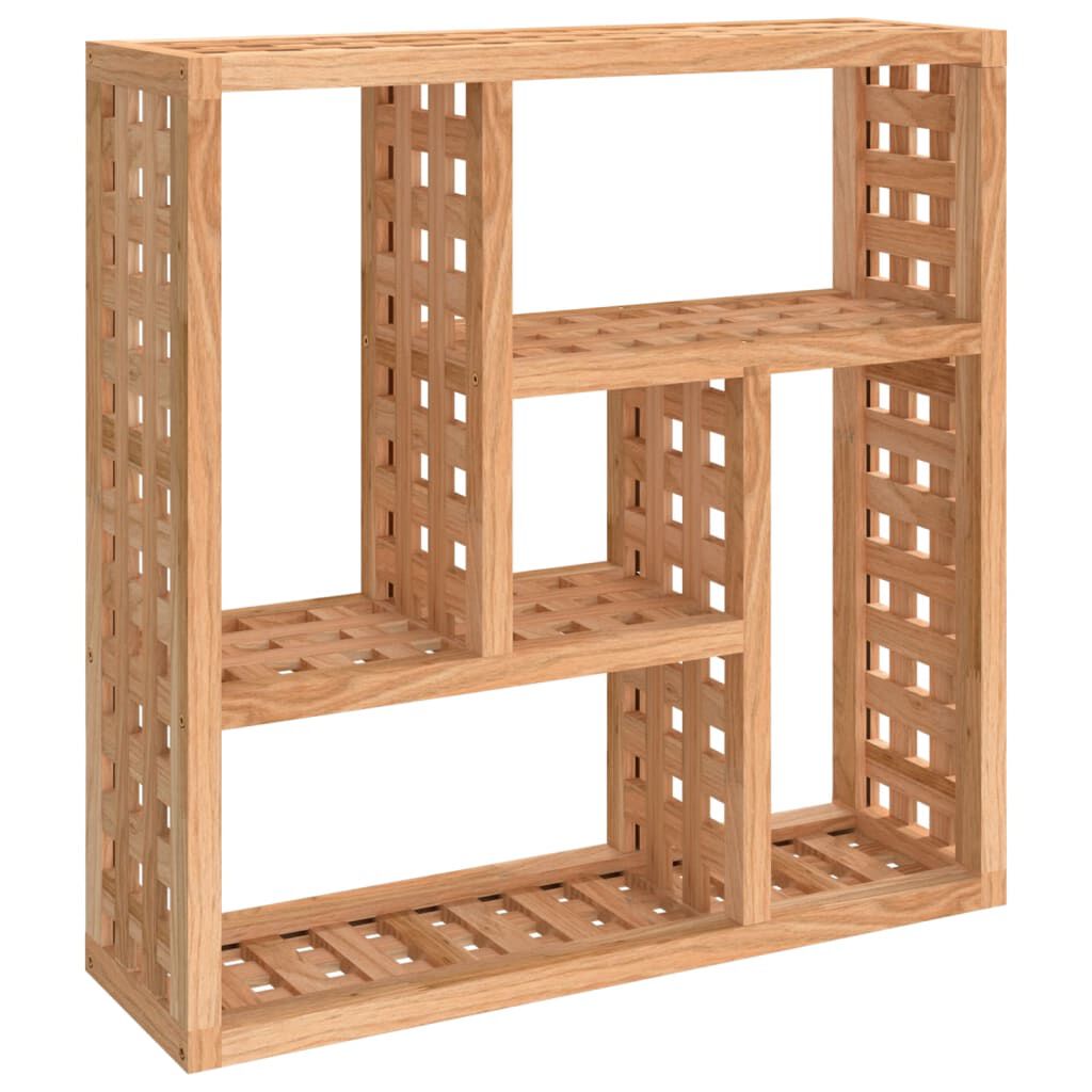 vidaXL Zidna polica 49 x 15 x 49 cm od masivnog drva oraha