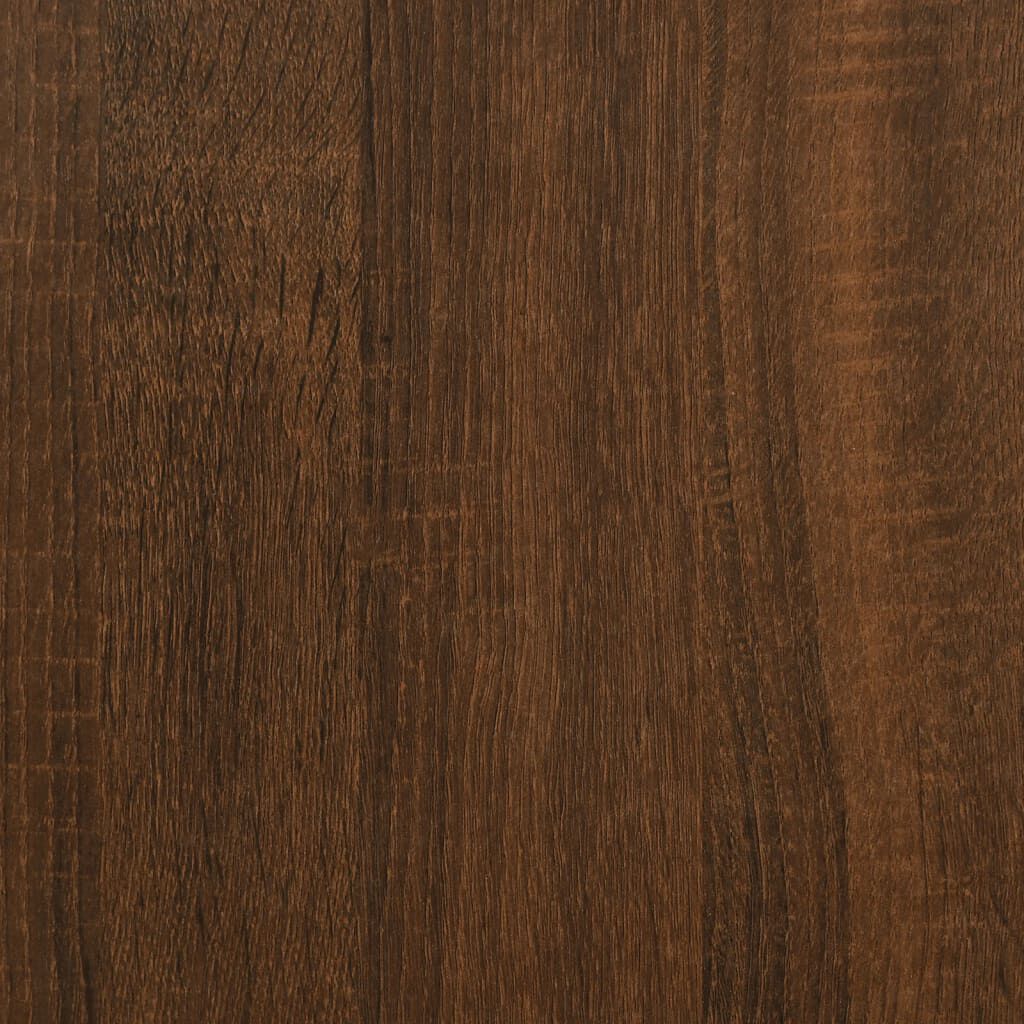 vidaXL Ormar boja smeđeg hrasta 90 x 52 x 200 cm od konstruiranog drva