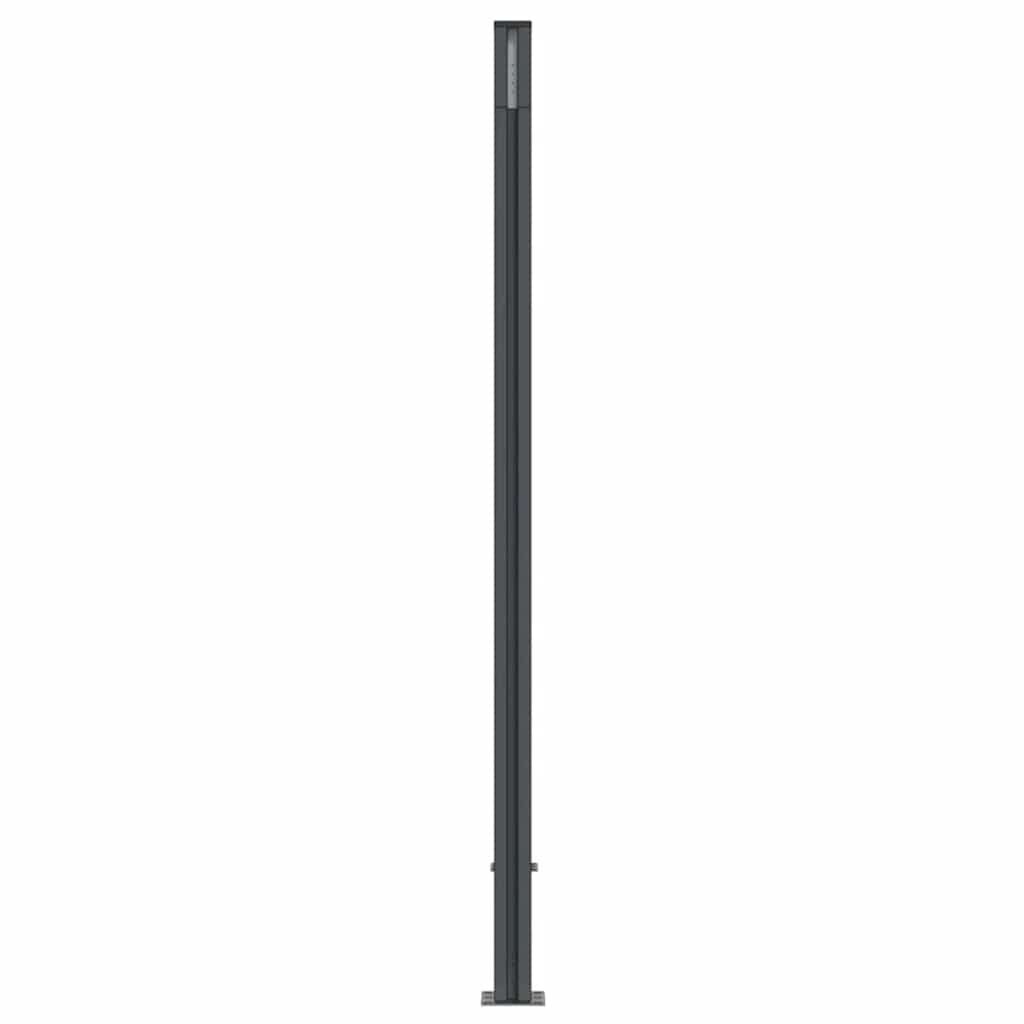 vidaXL Panel za ogradu WPC sivi 173 x 186 cm