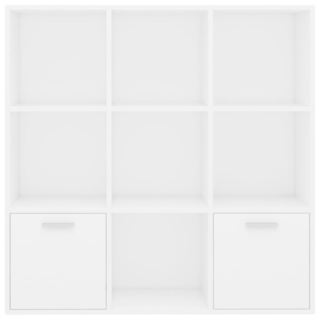 vidaXL Ormarić za knjige bijeli 98 x 30 x 98 cm od konstruiranog drva