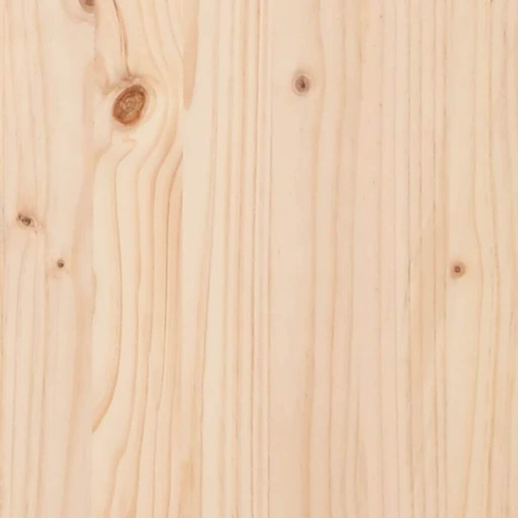 vidaXL Ploča za radni stol 80 x 40 x 2,5 cm od masivne borovine