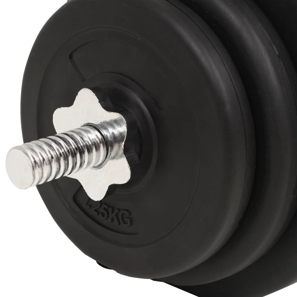 vidaXL Set Šipki i Utega 30 kg