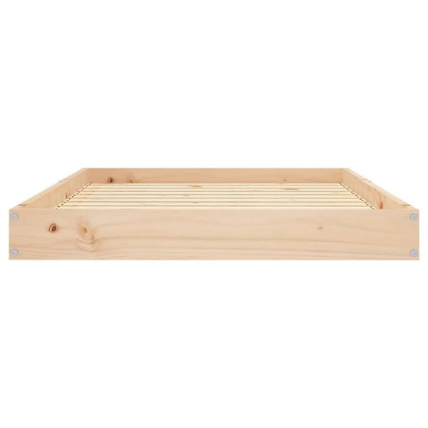 vidaXL Krevet za pse 101,5 x 74 x 9 cm od masivne borovine