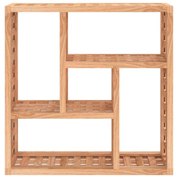 vidaXL Zidna polica 49 x 15 x 49 cm od masivnog drva oraha