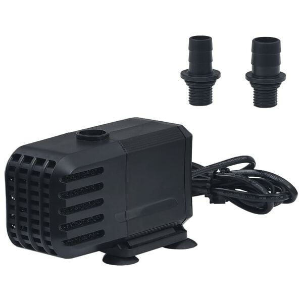 vidaXL Potopna vodena crpka za akvarij 1300 L/h
