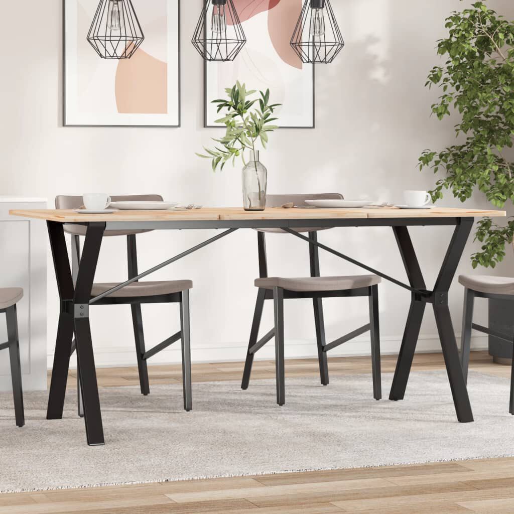 vidaXL Noge za blagovaonski stol Y-oblika 140x60x73cm čelik