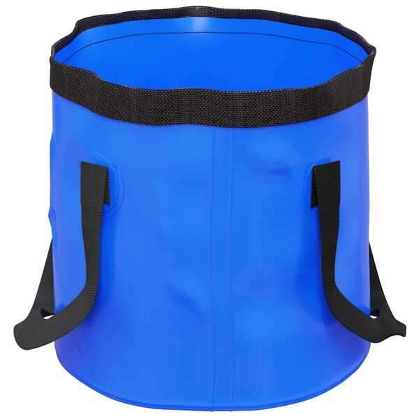 vidaXL Sklopive kante 2 kom plave 20 L PVC