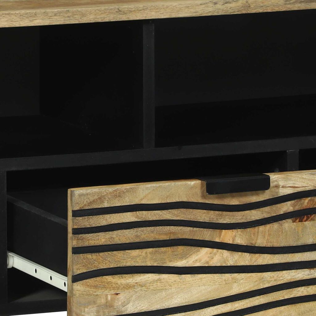 vidaXL TV ormar 100x33.5x46 cm od masivnog drveta manga