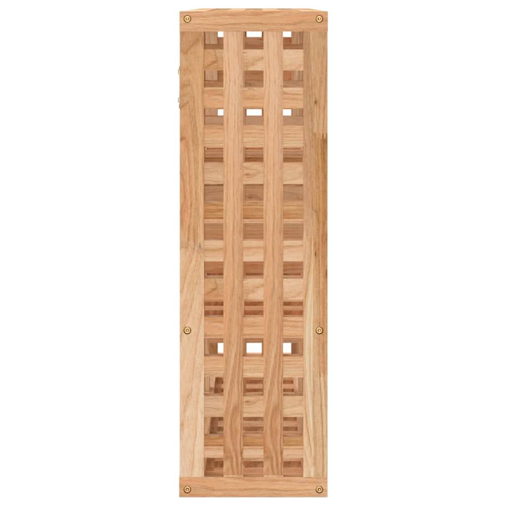 vidaXL Zidna polica 49 x 15 x 49 cm od masivnog drva oraha